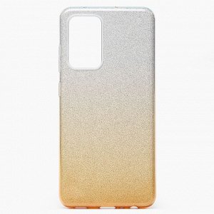 Чехол-накладка - SC097 Gradient для "Samsung SM-A525 Galaxy A52" (gold/silver)