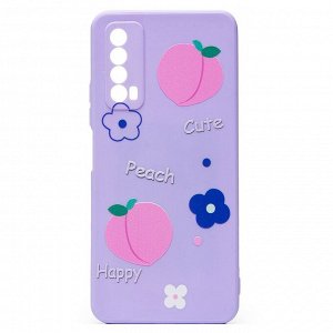 Чехол-накладка SC246 для "Huawei P Smart 2021/Y7a" (lavender) (008)