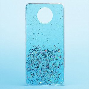 Чехол-накладка SC223 для "Xiaomi Redmi Note 9T" (light blue)