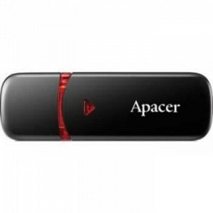 USB-флеш-накопитель Apacer Flash Drive 64 GB USB AH-333 Black {Китай}