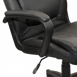 Кресло офисное BRABIX Enter EX-511, экокожа, черное
