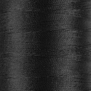 Нитки 150D/3, 900 м, цвет чёрный