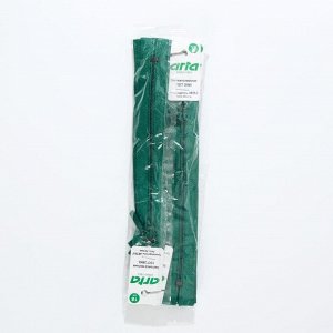 Молния «Спираль», Т6, неразъёмная, 18 см, цвет зелёный №529
