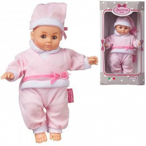 Кукла DIMIAN Bambina Bebe Пупс в розовом костюмчике, 20 см30