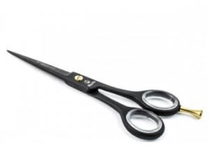 Mizuka ножницы парикмахерские pbs-ep-31855 black (5.5") с микронасечкой (а)