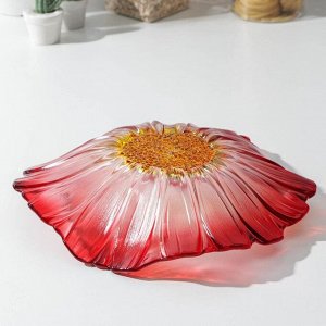 Салатник «Красный цветок», 800 мл