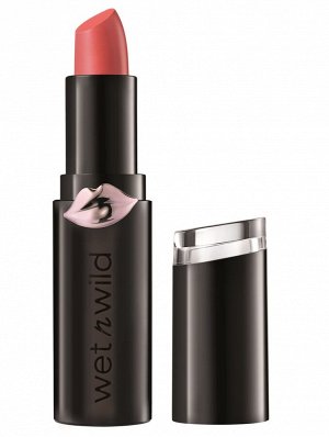 Wet n Wild, Помада для губ MegaLast Lipstick, 1442e into the flesh, оранжево-розовый, Вет Энд Вайлд