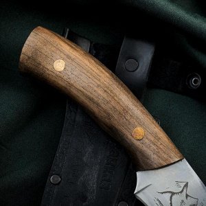 Нож разделочный Кавказ, нержавеющая сталь65х13, 26,5 см, длина клинка 14,5 см