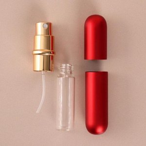 СИМА-ЛЕНД Флакон для парфюма, с распылителем, 5 мл, цвет МИКС