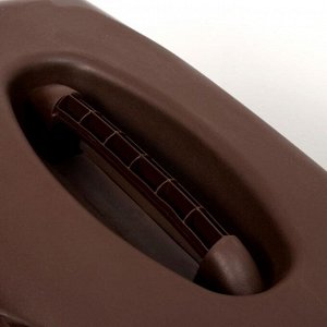 Переноска для животных "Сириус", цвет шоколад, 33,5 х 31 х 50 см