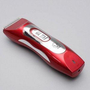 СИМА-ЛЕНД Машинка для стрижки Pet Clipper электрическая, 3 Вт, красная