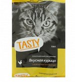 Сухой корм Tasty для взрослых кошек, курица