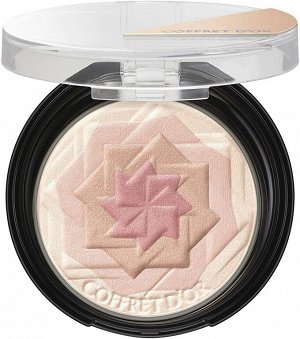 Coffret D'or Smile Up Cheeks - румяна-хайлайтер с кистью