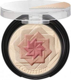 Coffret D'or Smile Up Cheeks - румяна-хайлайтер с кистью