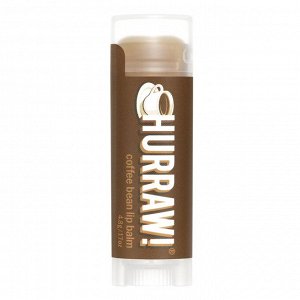 Hurraw! Balm, бальзам для губ, кофе, 4,8 г (0,17 унции)