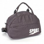 Сумка дорожная Capline-14 &quot;Sport&quot;  (плащевка),  б/подклада,  1отд,  1внеш карм,  плечевой ремень,  серый 230912