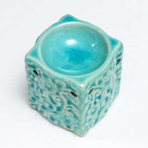 Аромалампа керамика "Цветочный вьюн" МИКС 7,5х7х7 см