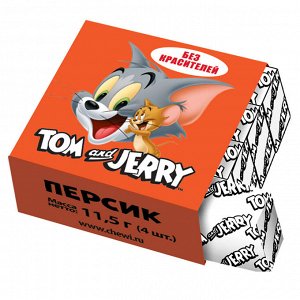 Жевательные конфеты со вкусом персика Tom and Jerry / Том и Джери 11,5 гр