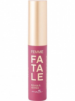 Устойчивая жидкая матовая помада для губ "Femme Fatale" тон 05, ягодный