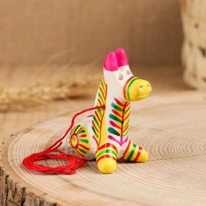 Филимоновская игрушка - свисток «Лошадь»