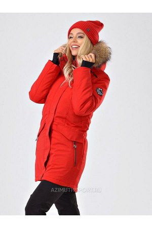Женская куртка-парка Azimuth B 20681_58 Красный