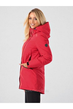 Женская куртка-парка Azimuth B 20615_32 Красный