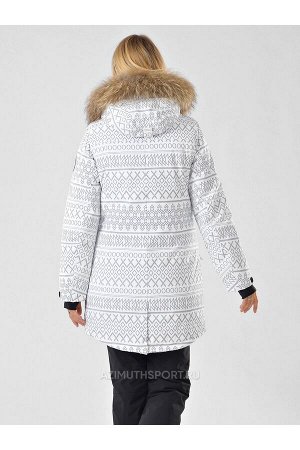 Женская светоотражающая куртка-парка Azimuth B 20850_18 Белый