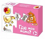 Игра обучающая Половинки &quot;Где моя мама?&quot;