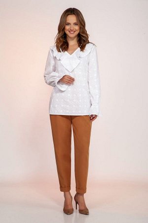 Женский комплект блузка и брюки