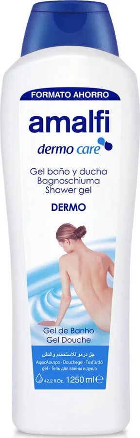 AMALFI Гель 750мл для ванн и душа "Dermo" для всех типов кожи /16шт/