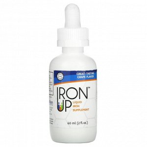 A.C. Grace Company, Iron Up, жидкая добавка с железом, со вкусом винограда, 60 мл (2 жидк. унции)
