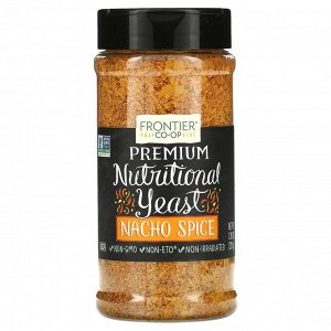 Frontier Natural Products, Premium Nutritional Yeast, Nacho Spice, 7.3 oz (207 g)