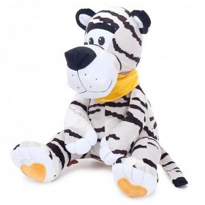 Мягкая игрушка «Тигр сидячий» белый, 41 см
