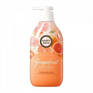 KR/ Happybath Grapefruit Essence Body Wash Гель для душа Грейпфрут, 500мл