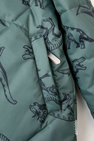 Куртка(Осень-Зима)+boys (лесной мох, динозавры)