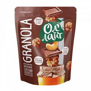 Гранола медовая шоколад с орехами Ол'Лайт