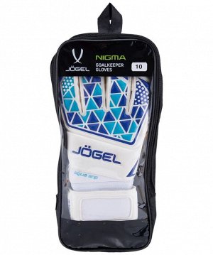 Перчатки вратарские NIGMA Pro Edition-NG Roll Negative, белый