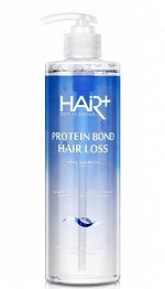 Восстанавливающий шампунь против выпадения волос - [HAIR+] protein bond hair loss vital shampoo 500мл