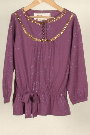Кофта Кофты дев 1936ир Zy Girls,Португалия, фиолетовый