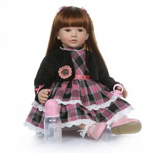 Кукла Ника Кукла-Реборн Ника
Реборн (Reborn) ― означает «рождённый заново», куклы Реборн представляют собой имитацию ребёнка-младенца, выполненную максимально реалистично
Тело мягконабивное
Изготовлен
