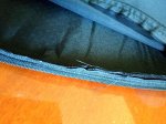 Подушка водителя CARFORT ортопедическая, гелевая, 430x360x40мм, синяя, арт. TP0701