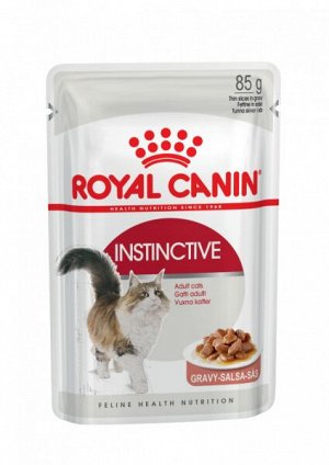 Royal canin Instinctive влажный корм для кошек Соус 85гр пауч АКЦИЯ!