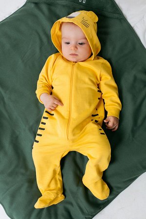 Комбинезон(Осень-Зима)+baby (желтый(звери африки))