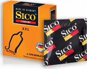 Презервативы Sico XXL Увеличенного размера (3 шт.)