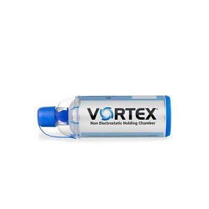 Антистатическая клапанная камера/спейсер VORTEX тип 051 с мундштуком с клапанами вдох-выдох