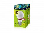 Ergolux LED-A60-15W-E27-3K (Эл.лампа светодиодная ЛОН 15Вт Е27 3000К 220-240В, ПРОМО)