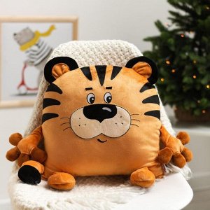 Подушка-игрушка «Тигр-Босс», 48х48 см