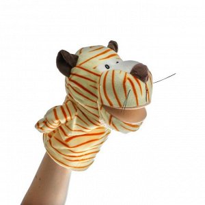 Игрушка на руку «Тигр», цвета МИКС