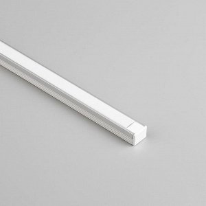 Накладной профиль General для светодиодной ленты, 2 м, 16 ? 12 мм, матовый рассеиватель, аксессуары