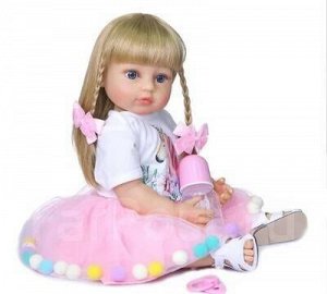 Кукла Даша Кукла-Реборн Даша
Реборн (Reborn) ― означает «рождённый заново», куклы Реборн представляют собой имитацию ребёнка-младенца, выполненную максимально реалистично
Тело силиконовое
Изготовлена 